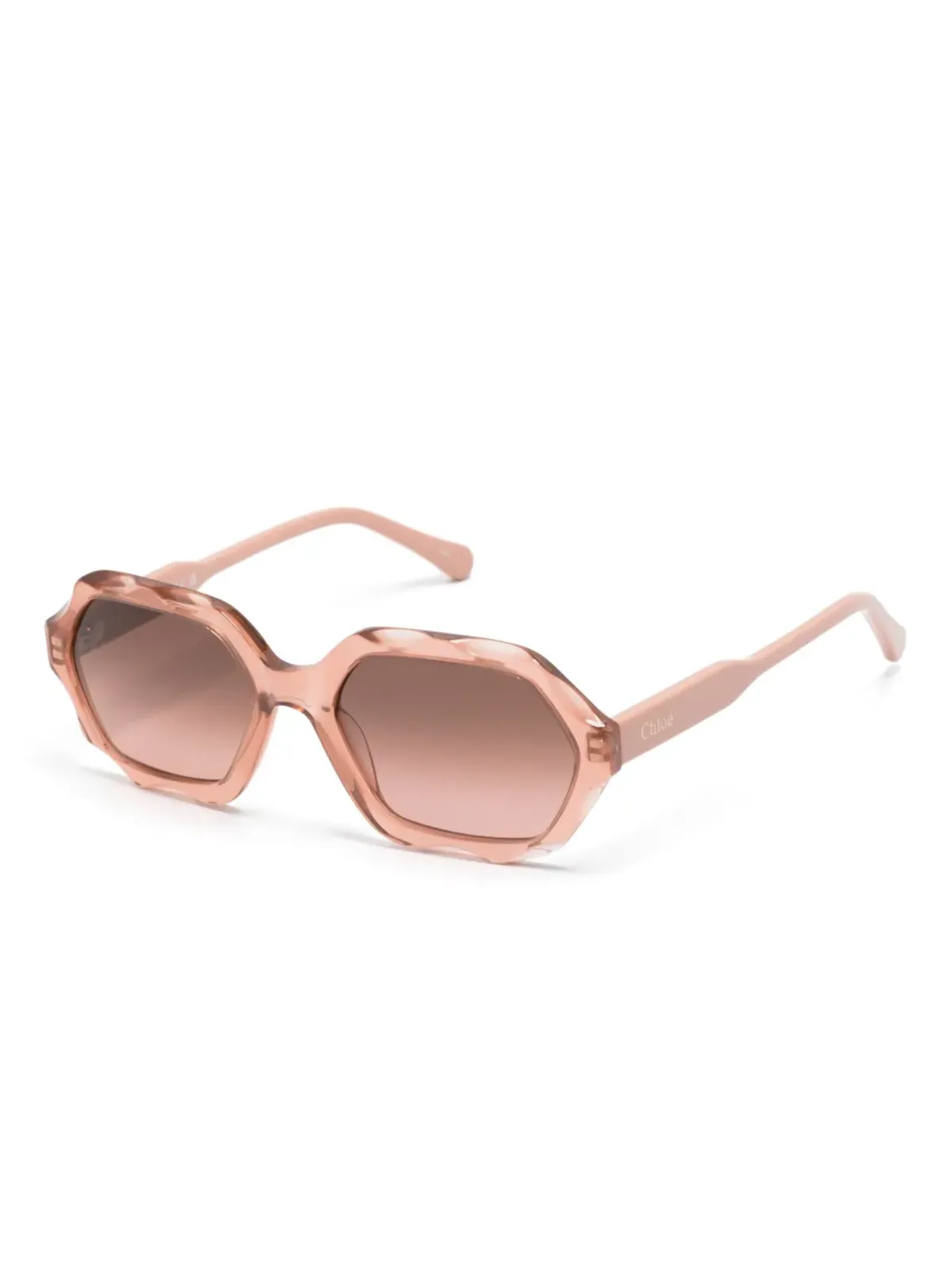 Chloé Eyewear オリヴィア オーバルフレーム サングラス - 画像2