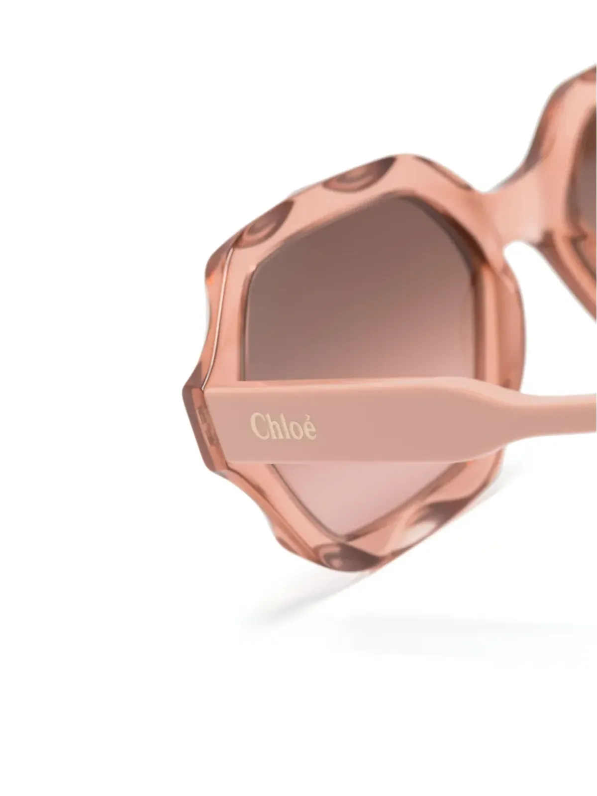 Chloé Eyewear オリヴィア オーバルフレーム サングラス - 画像3