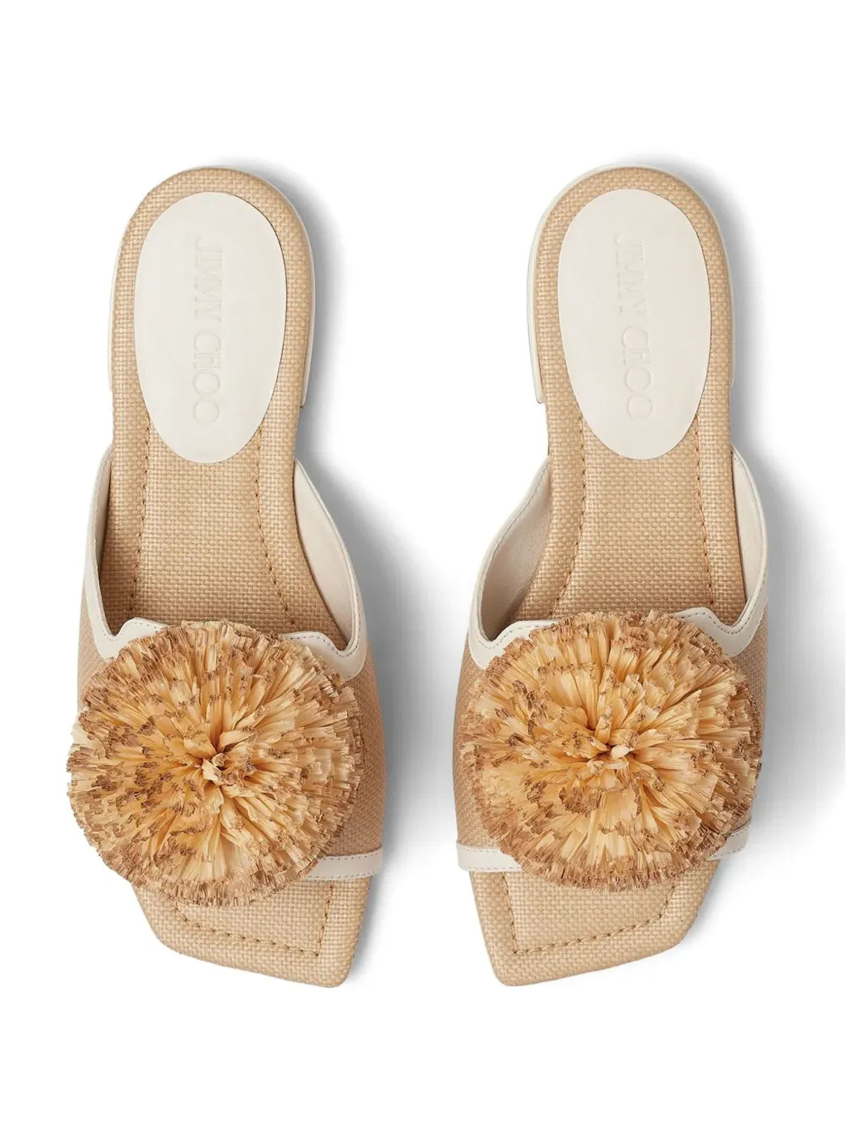 Jimmy Choo Nakoポンポンミュール - ニュートラル - 画像5