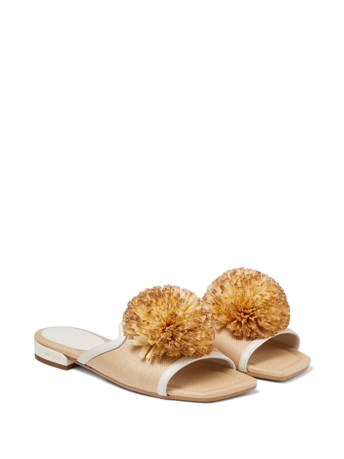 Jimmy Choo Nakoポンポンミュール - ニュートラル - 画像2