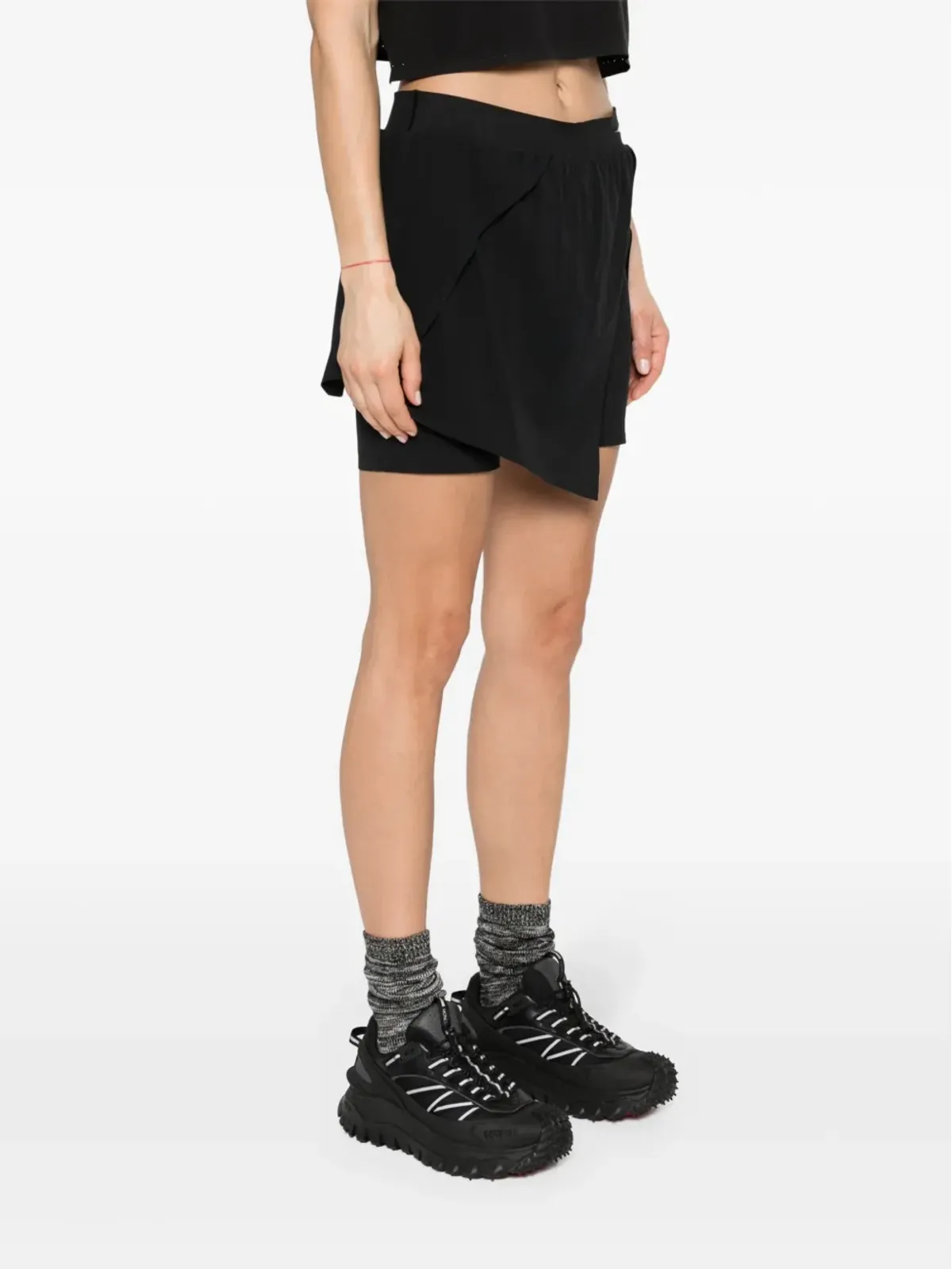 Y-3 ロゴプリント メッシュ スコート - 画像3