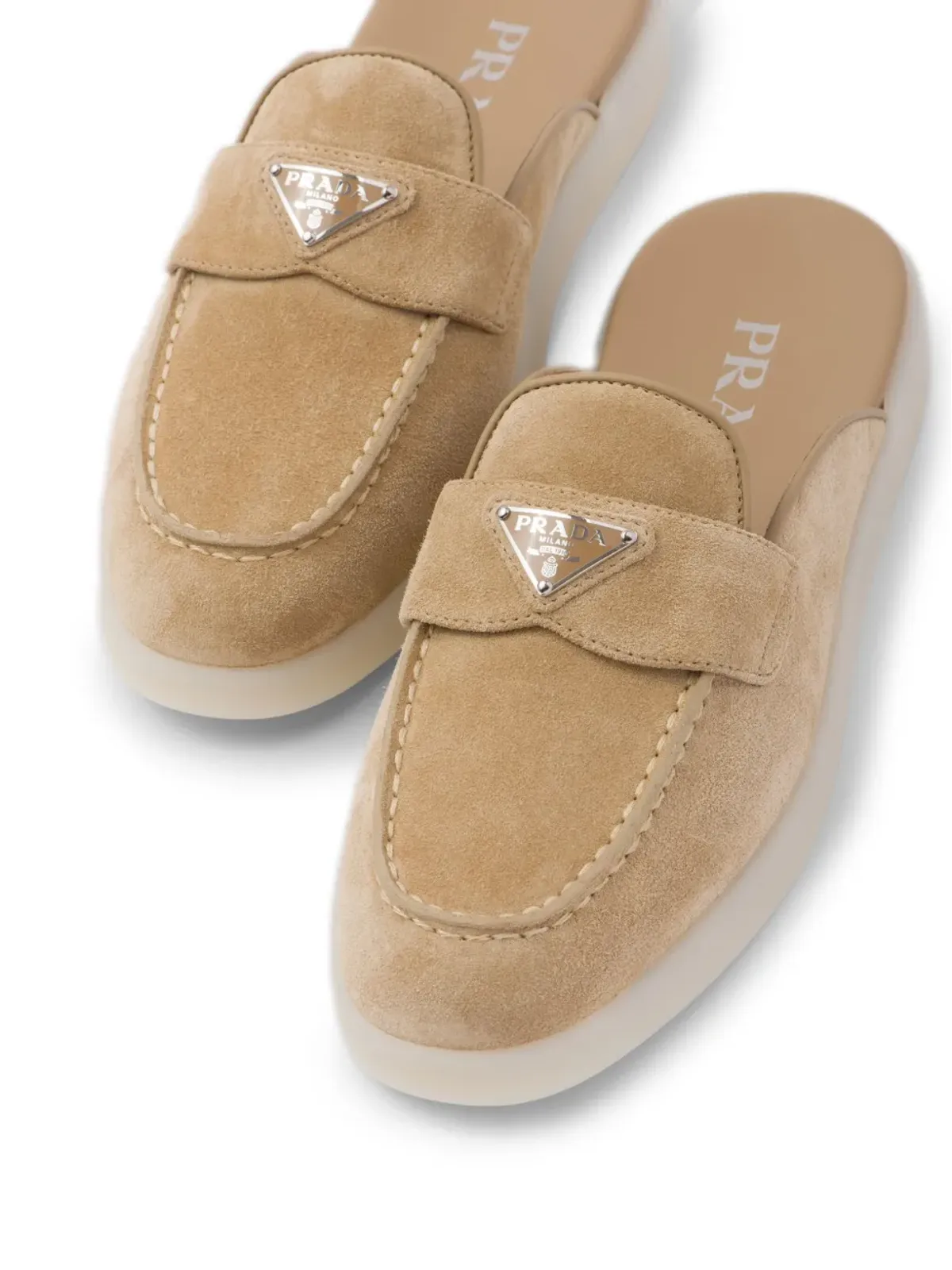 Prada スエードミュール - 画像5