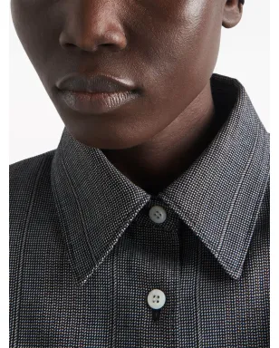 Prada シングルブレスト ピンストライプ ジャケット - サムネイル5