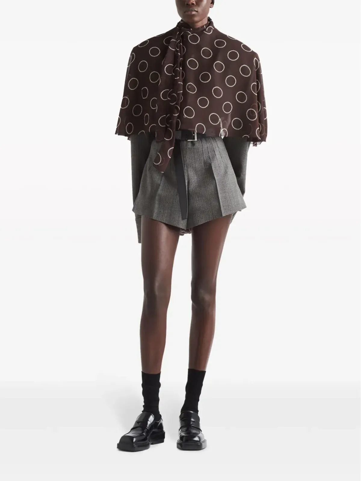 Prada シングルブレスト ピンストライプ ジャケット - 画像2