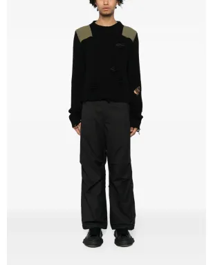 Maharishi x Jean-Michel Basquiat ブラックのワイドレッグパンツ - サムネイル2
