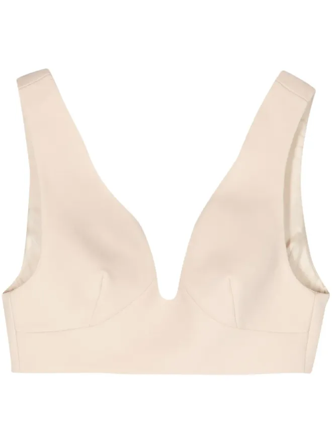 Jil Sander Jil Sander ヴァージンウール ブラレットトップ - ニュートラルカラーの商品画像