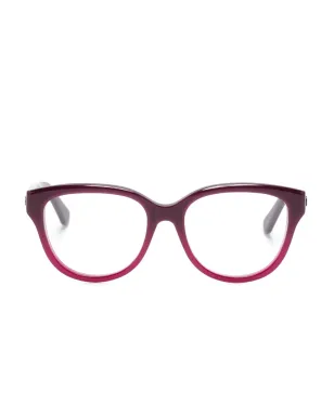 Chloé Eyewear グラデーションスクエアフレーム眼鏡 - サムネイル1