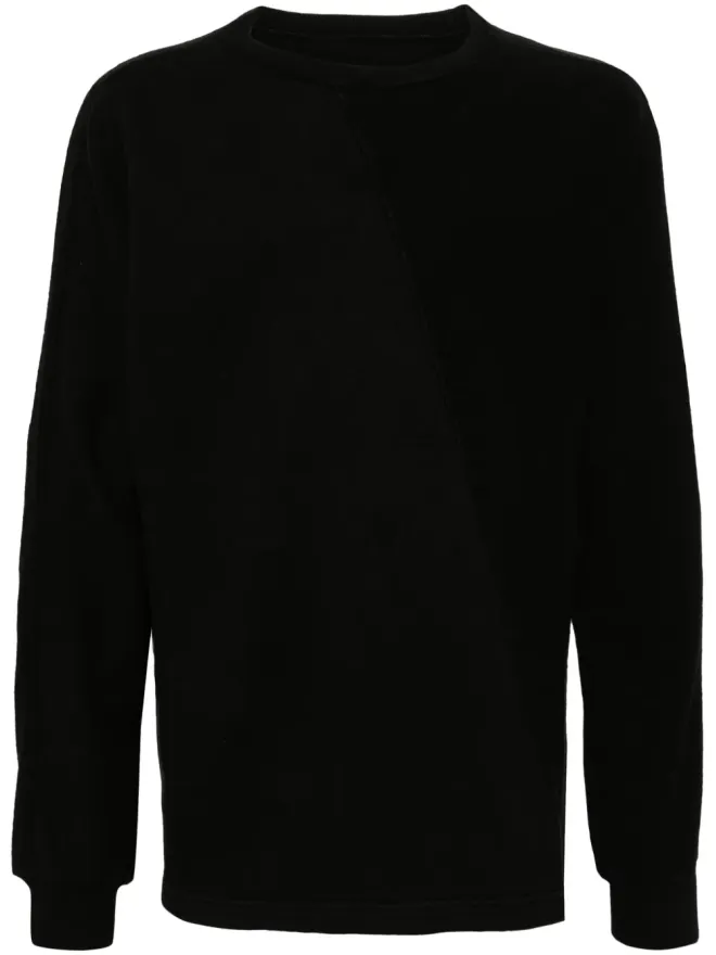 Maharishi Maharishi Kesagiri ヘンプ・オーガニックコットン混紡 スウェットシャツ - ブラックの商品画像