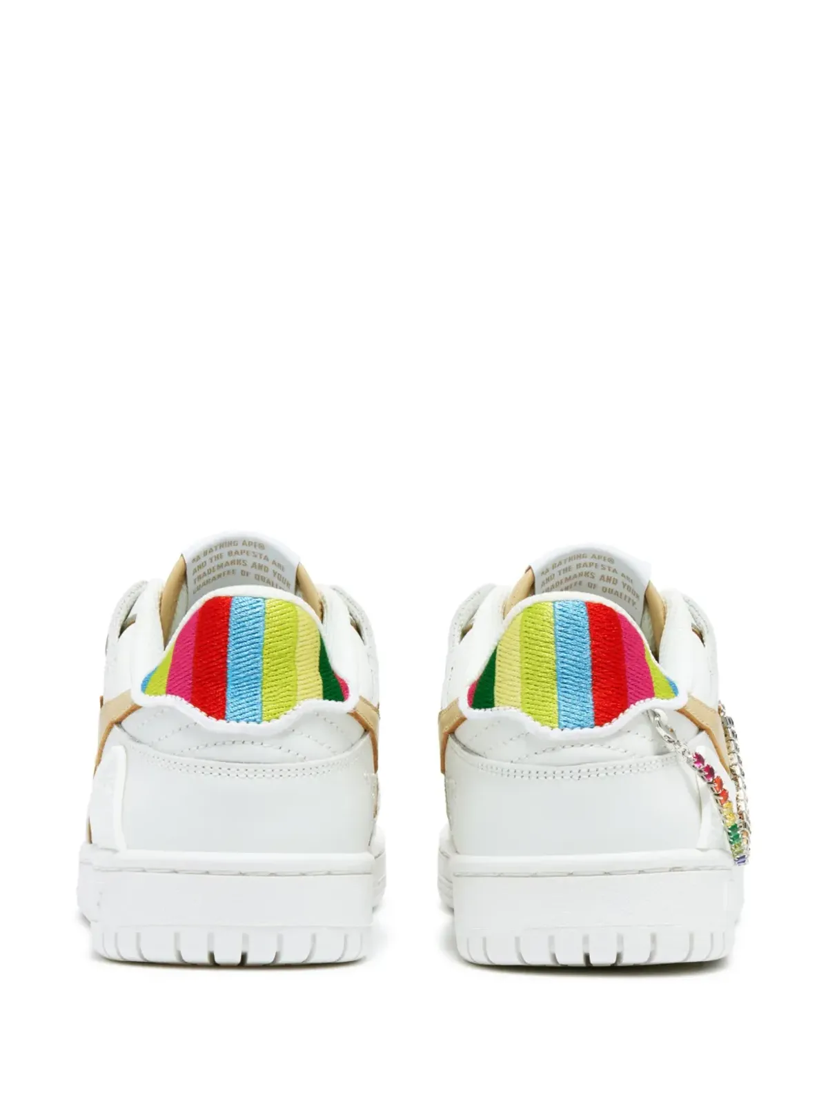 BAPY BY A BATHING APE Sk8 Sta レザー スニーカー - 画像3