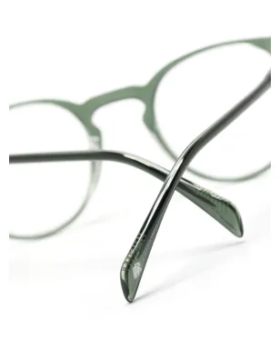 Eyewear by David Beckham 透明な丸型フレームのメガネ - サムネイル3