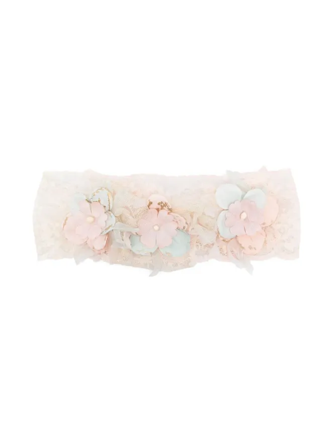 AMAYA AMAYA 花柄アップリケクラウンの商品画像