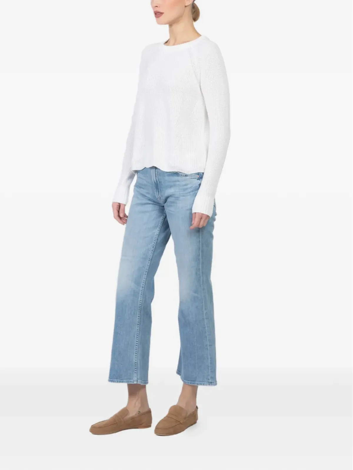 Autumn Cashmere ニット クルーネックセーター - 画像3