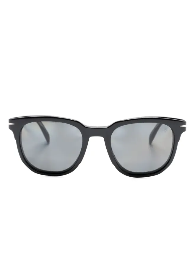 Eyewear by David Beckham Eyewear by David Beckham DB 7120 スクエアレンズ メガネ（ブラック）の商品画像