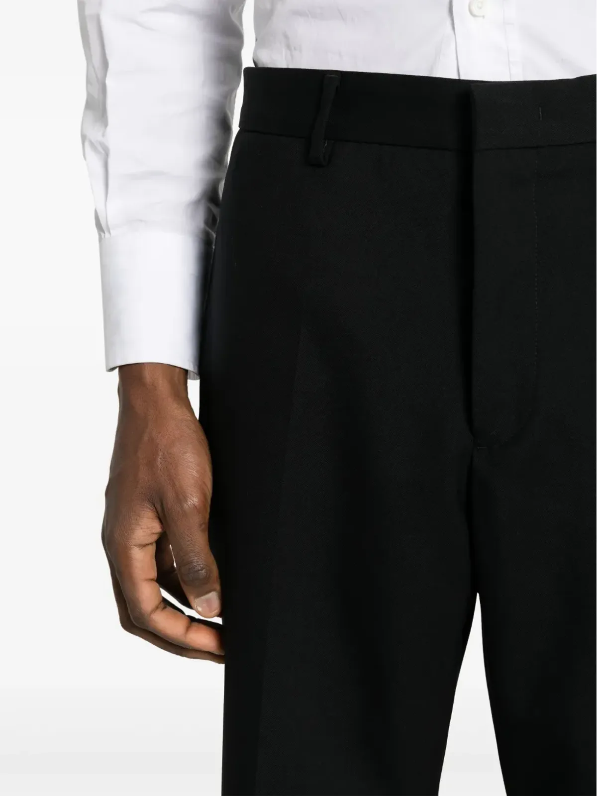 Jil Sander テーパードレッグ クロップドパンツ - 画像5