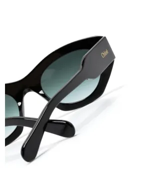 Chloé Eyewear Gayia cat-eye sunglasses - Black - サムネイル3