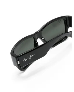 Maui Jim Kaolu スクエアフレーム サングラス - ブラック - サムネイル3
