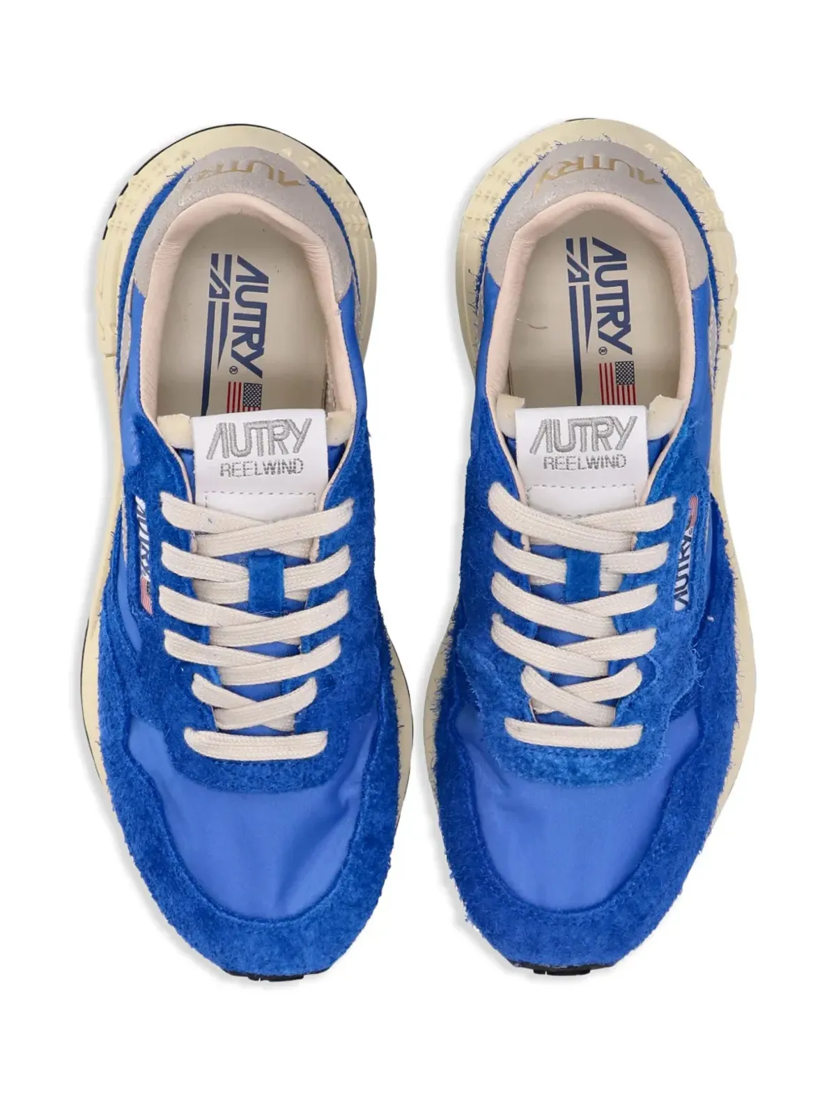 Autry Reelwind low-top chunky sneakers - Blue - 画像4