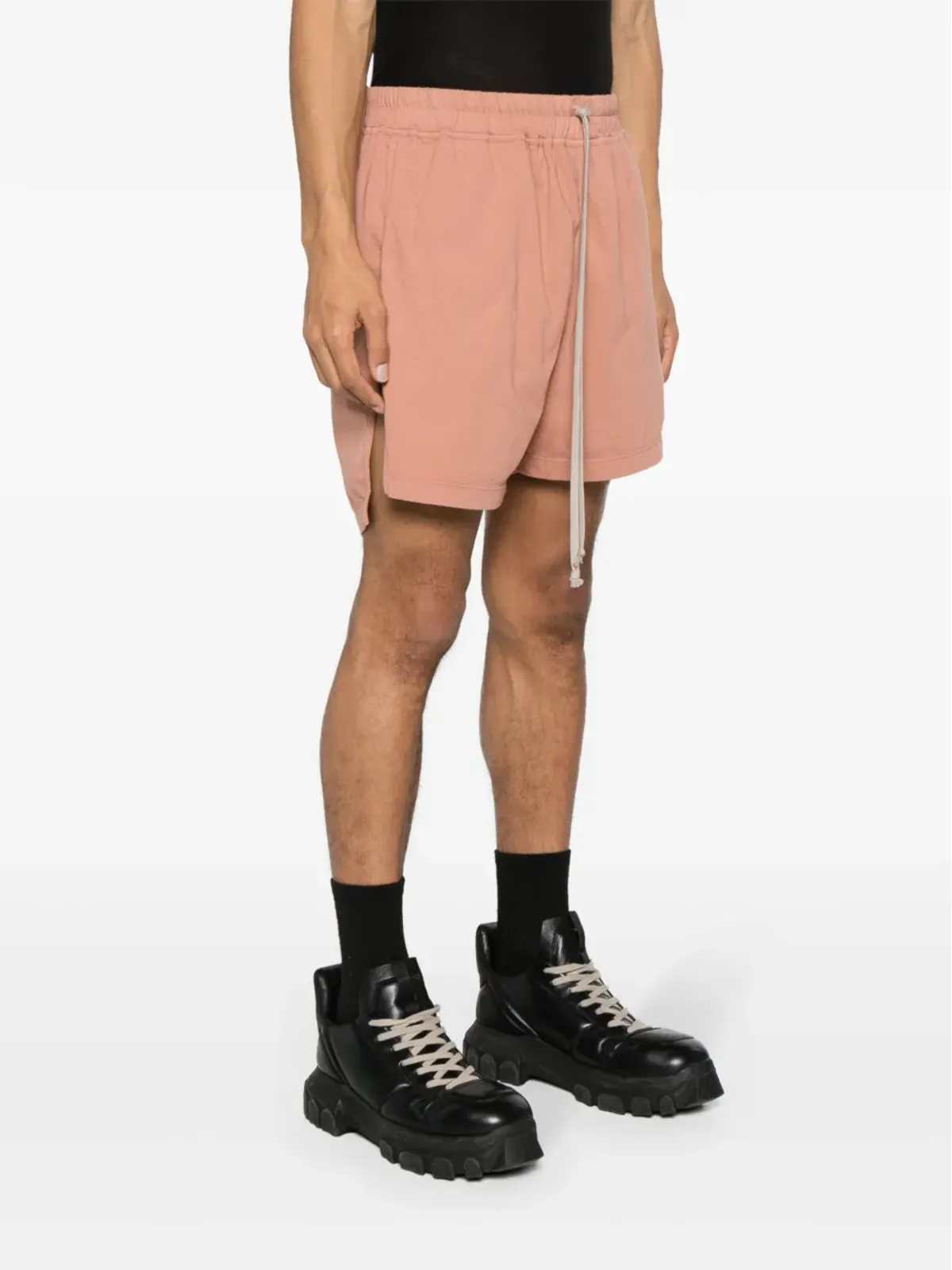 Rick Owens DRKSHDW Phleg コットンショーツ - オレンジ - 画像3