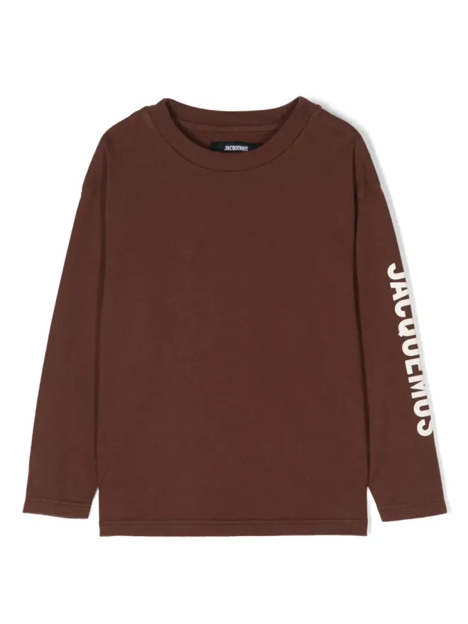 JACQUEMUS L'ENFANT JACQUEMUS L'ENFANT ロゴスタンプ コットンTシャツの商品画像