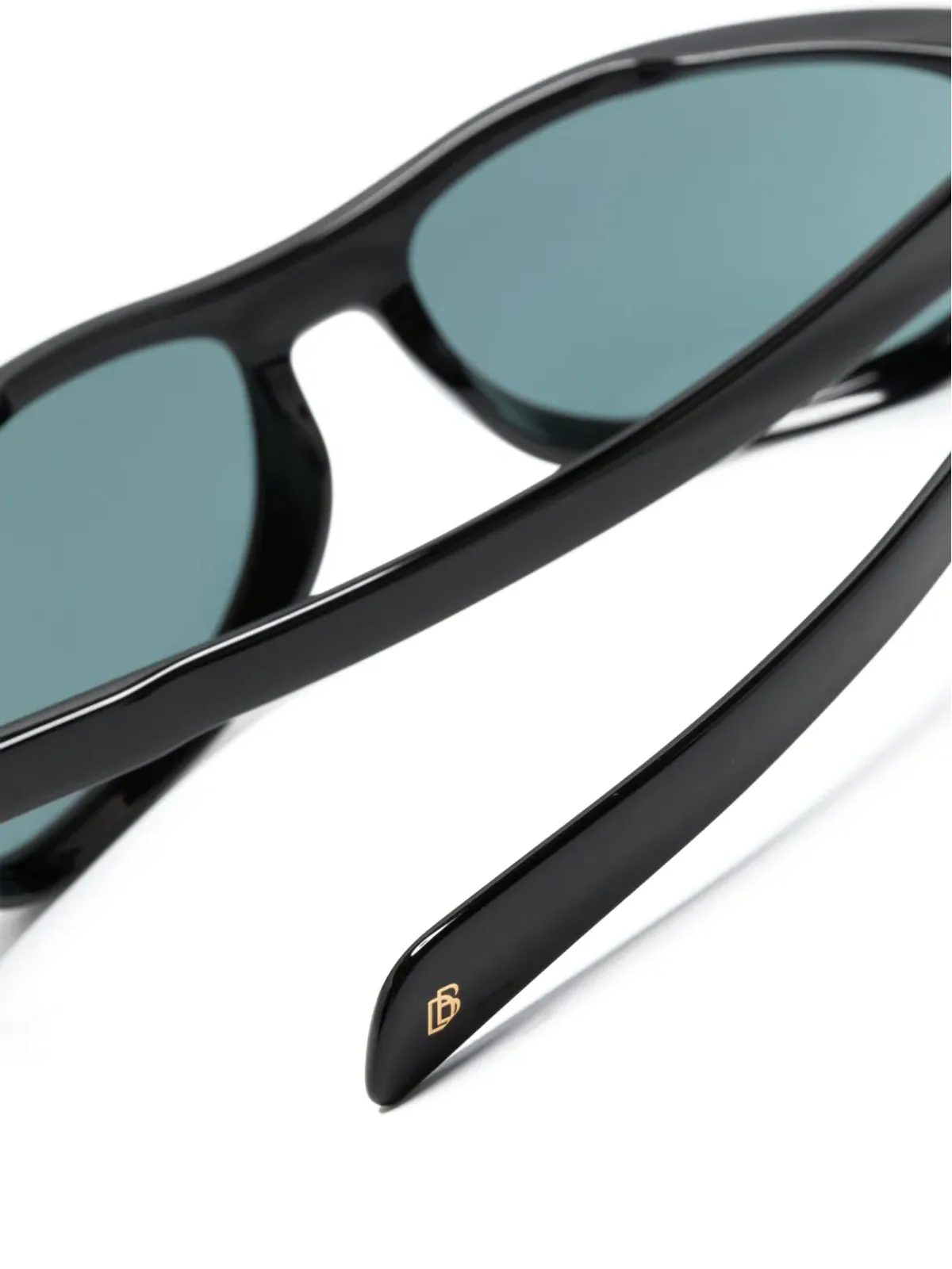 Eyewear by David Beckham バイカースタイルのフレームサングラス - ブラック - 画像3