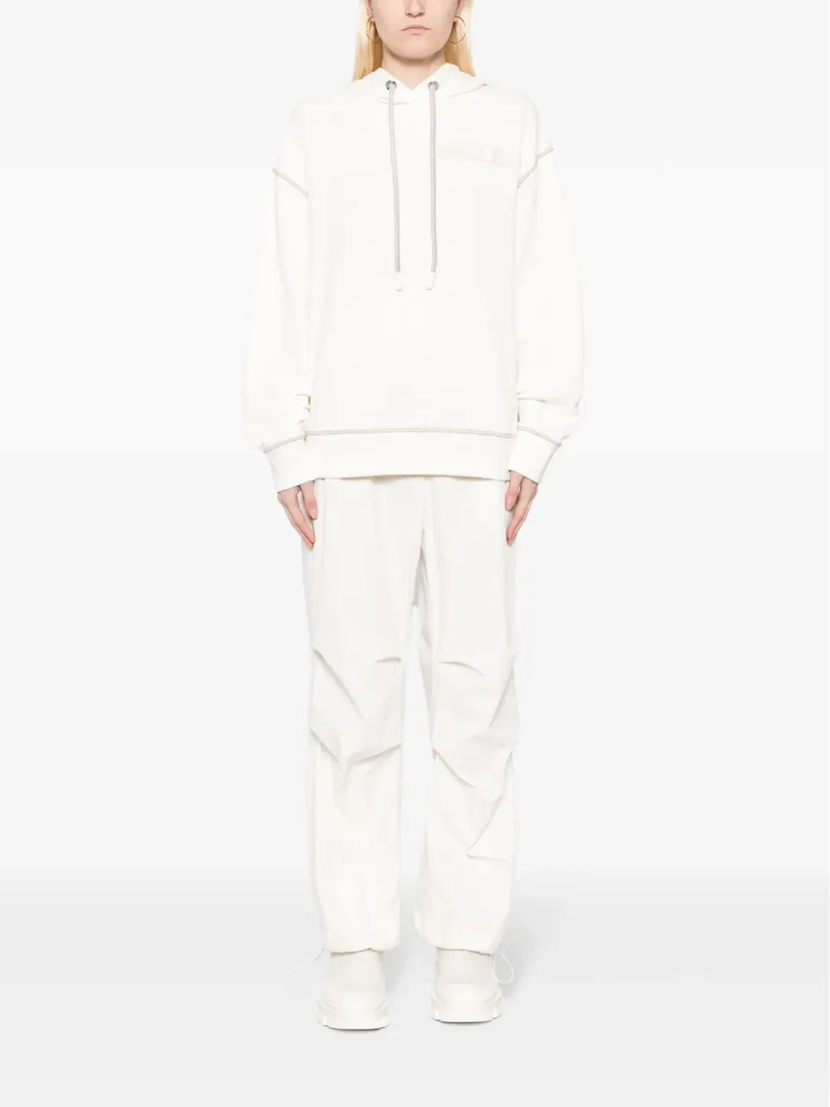 Moncler ロゴ刺繍フーディー - 画像2
