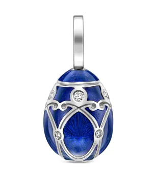 Fabergé ヘリテージ・パレ・エッグ ダイヤモンド チャーム - シルバー - サムネイル1