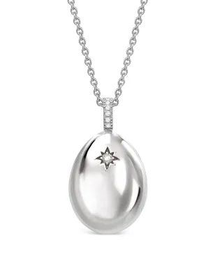 Fabergé エッセンス I Love You エッグ ダイヤモンド ペンダント ネックレス - サムネイル2