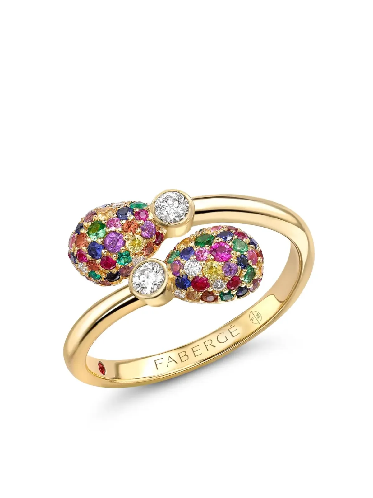 Fabergé エモーション多石カクテルリング - 画像1