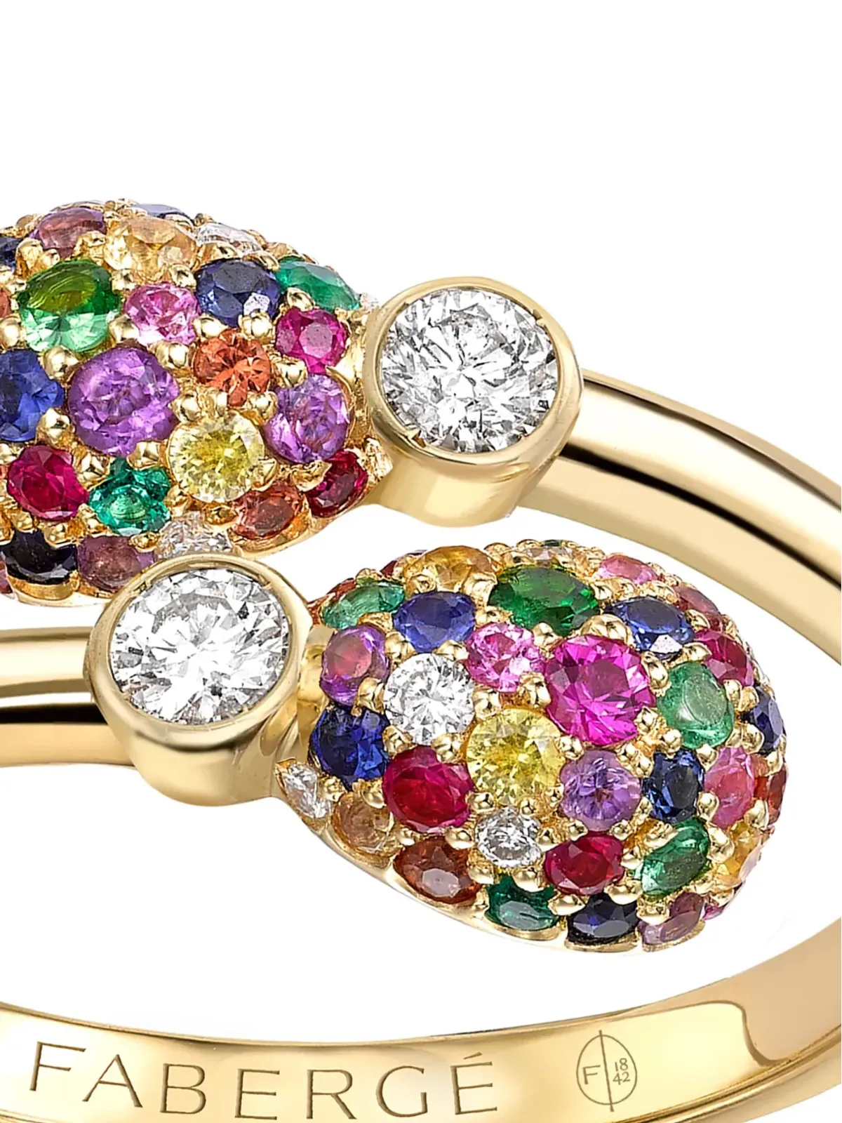 Fabergé エモーション多石カクテルリング - 画像2