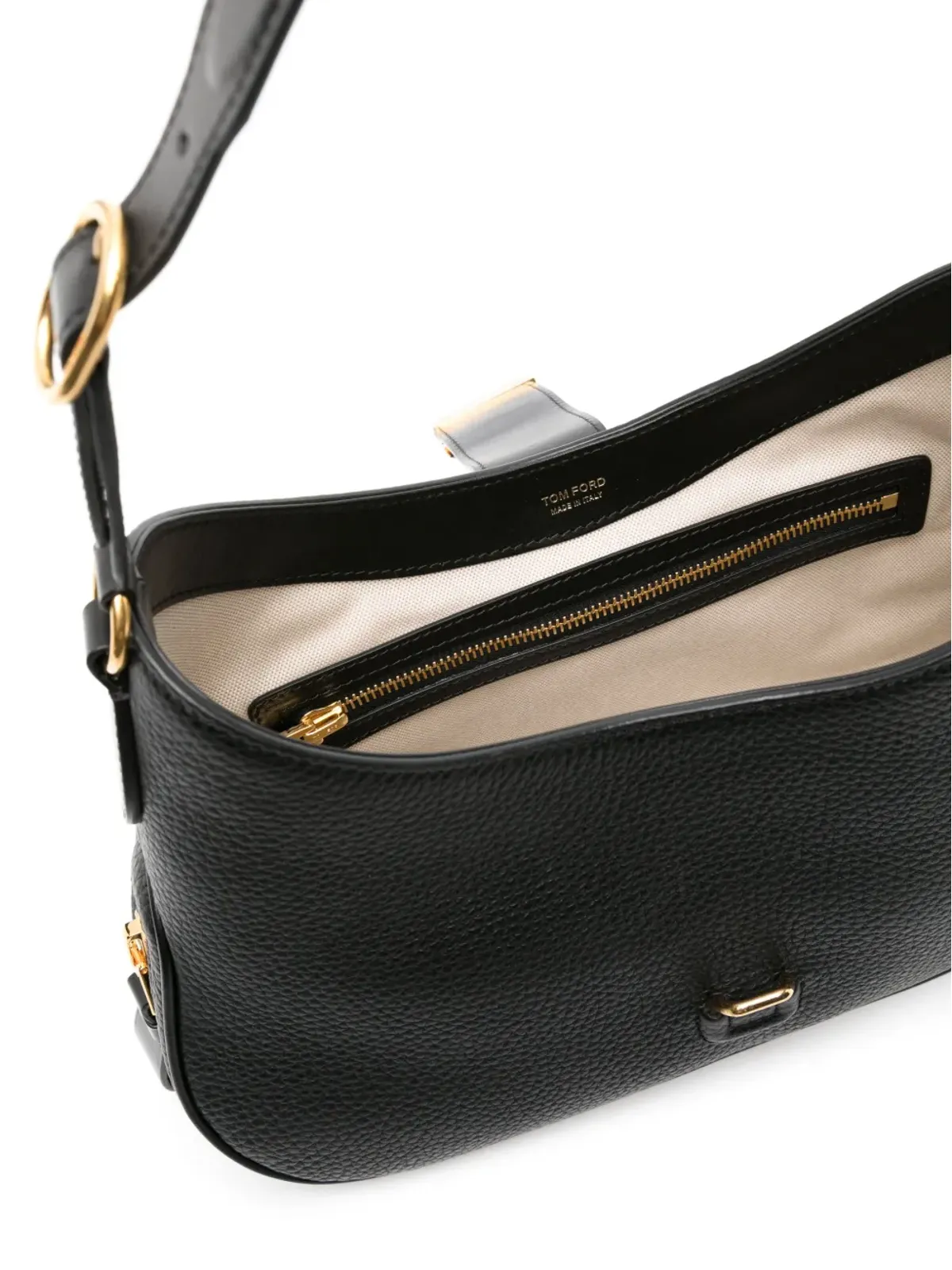 TOM FORD ミディアム Monarch ショルダーバッグ - ブラック - 画像5