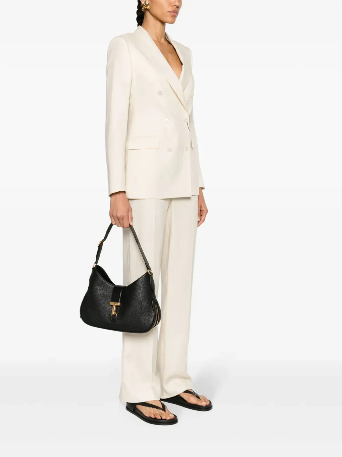 TOM FORD ミディアム Monarch ショルダーバッグ - ブラック - 画像2