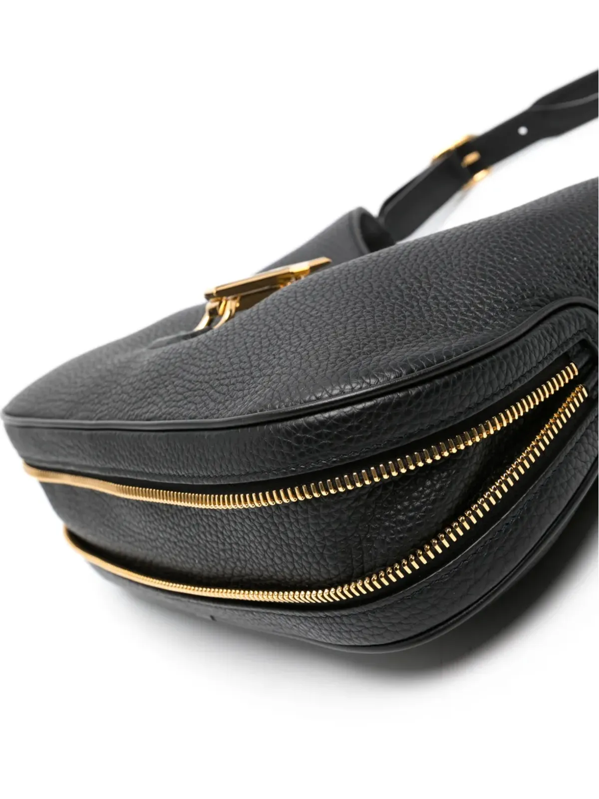 TOM FORD ミディアム Monarch ショルダーバッグ - ブラック - 画像4