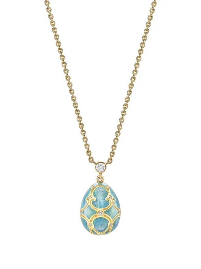 Fabergé Fabergé 18ktイエローゴールド ヘリテージ・ペティート・エッグ ダイヤモンド ペンダントネックレスの商品画像