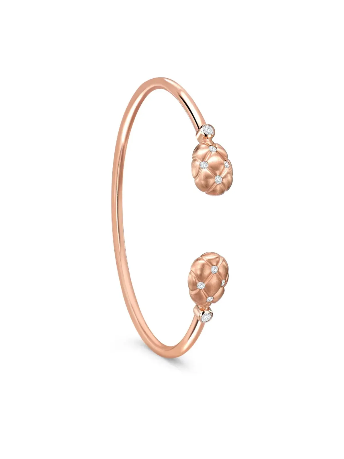 Fabergé Treillage ダイヤモンド カフブレスレット - 画像2