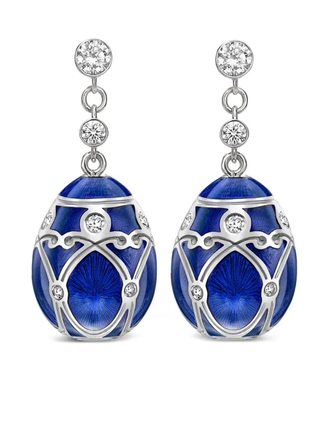 Fabergé Fabergé ヘリテージ Palais ダイヤモンド イヤリング ブルーの商品画像