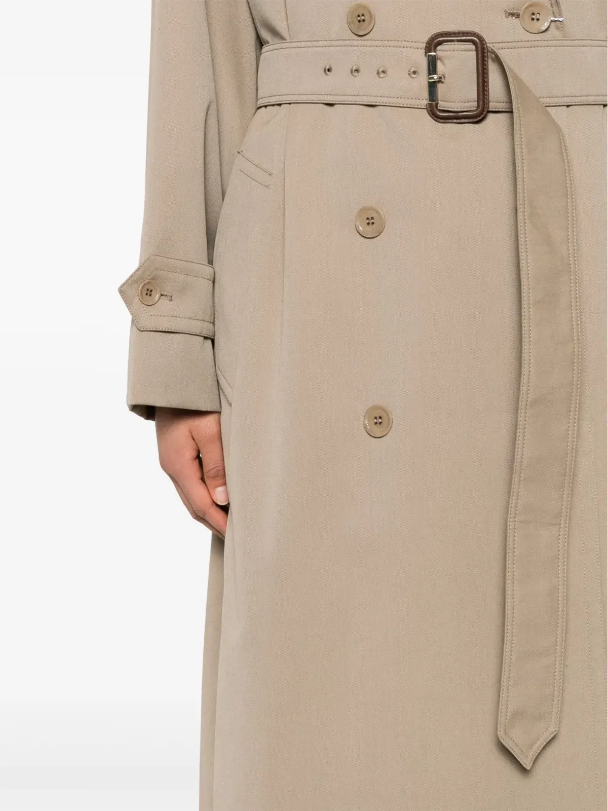 Max Mara ダブルブレスト トレンチコート - 画像5