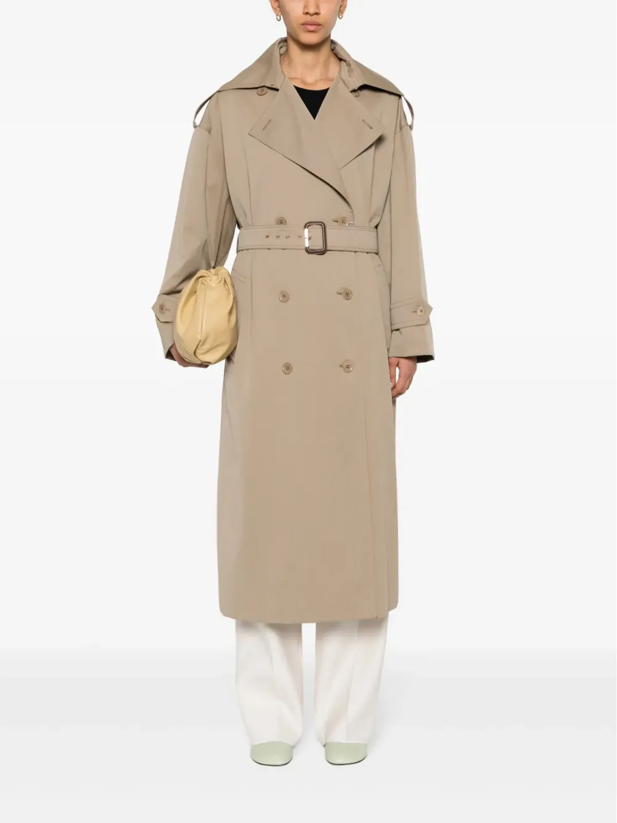 Max Mara ダブルブレスト トレンチコート - 画像2