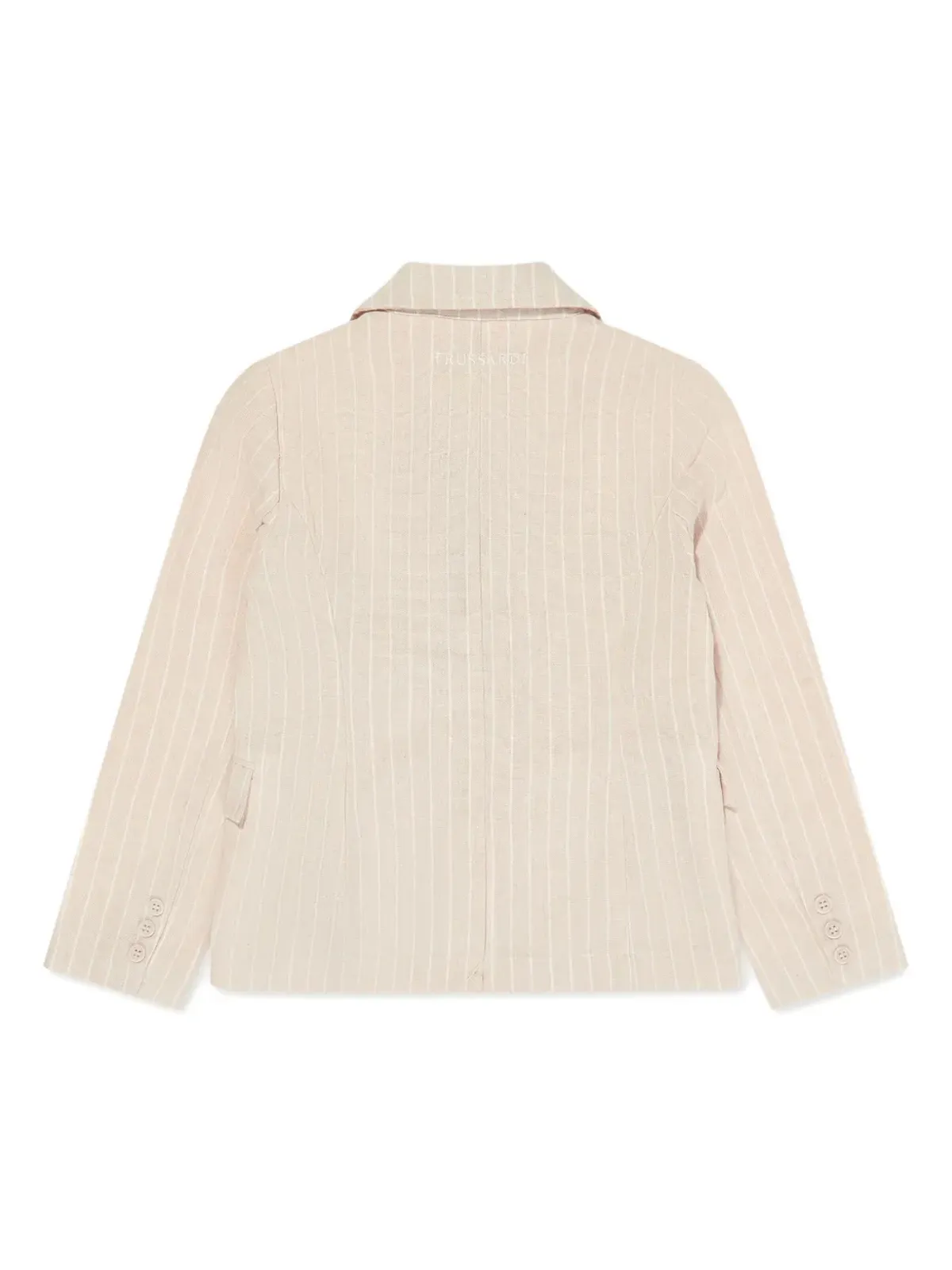 TRUSSARDI JUNIOR ピンストライプ シングルブレスト ブレザー - 画像2