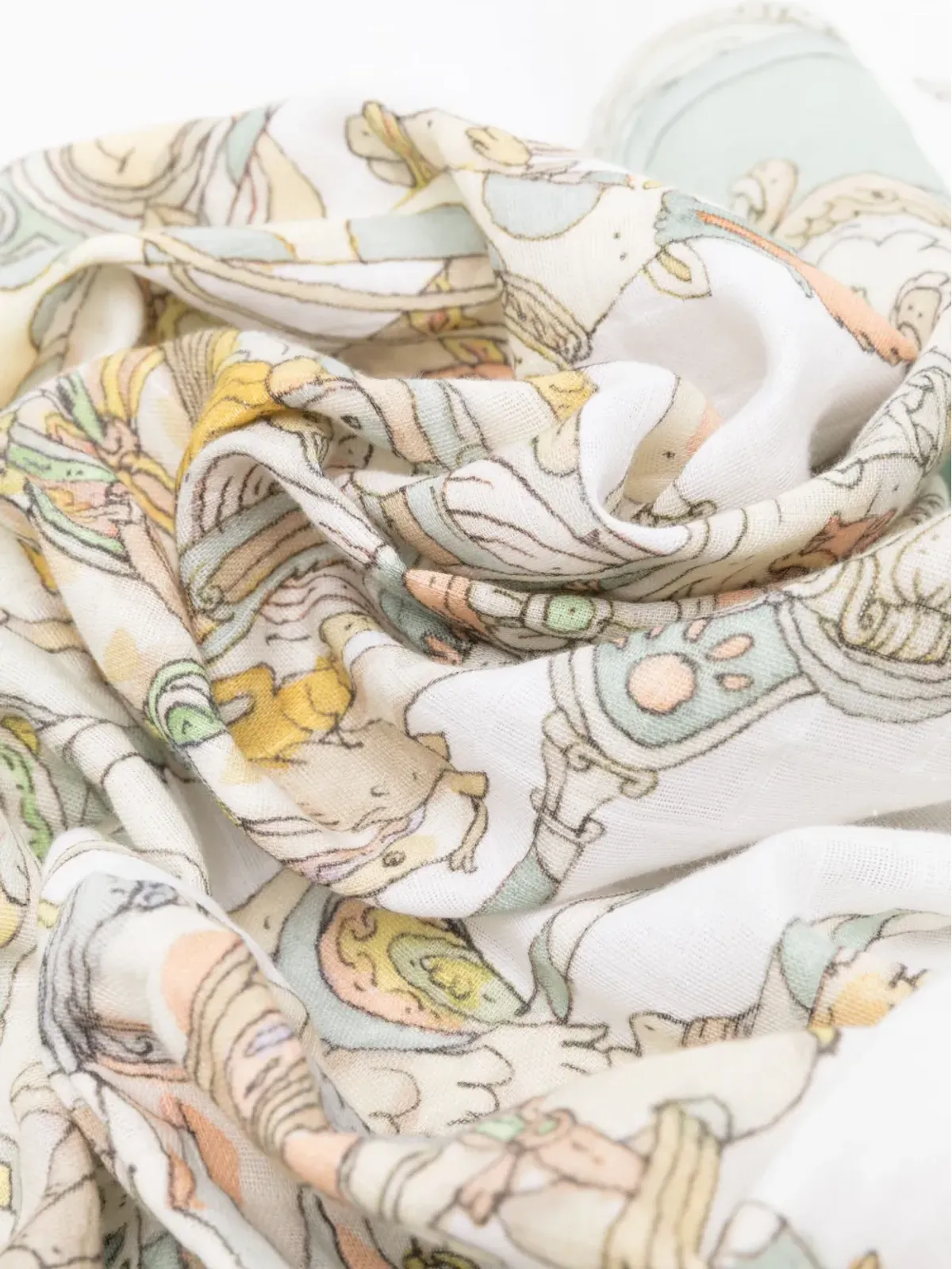 Atelier Choux Carouselプリント ブランケット - 画像2