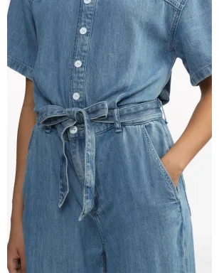 rag & bone ベルト付きデニムジャンプスーツ - サムネイル5