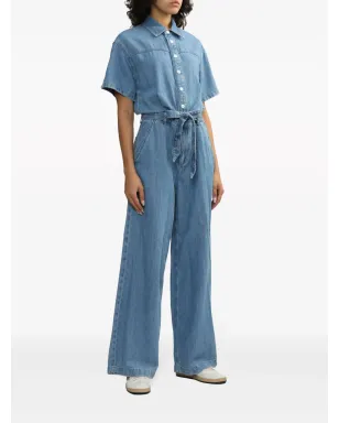 rag & bone ベルト付きデニムジャンプスーツ - サムネイル2