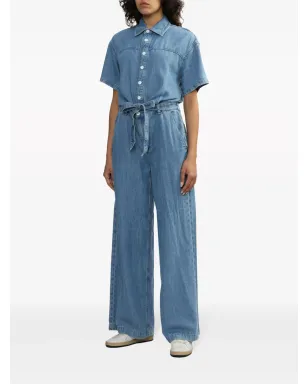 rag & bone ベルト付きデニムジャンプスーツ - サムネイル3