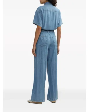 rag & bone ベルト付きデニムジャンプスーツ - サムネイル4