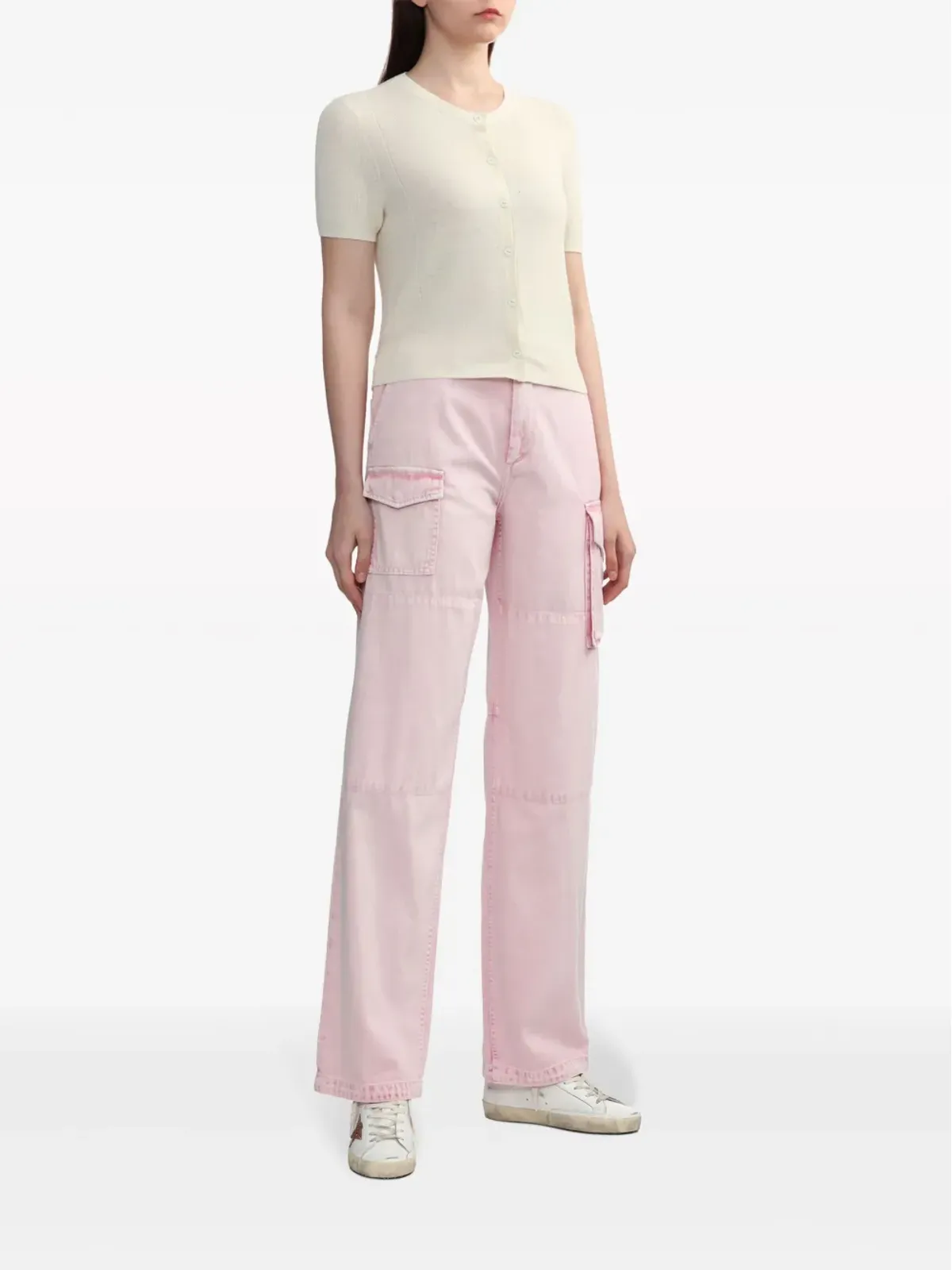 rag & bone 半袖ニットカーディガン - 画像2