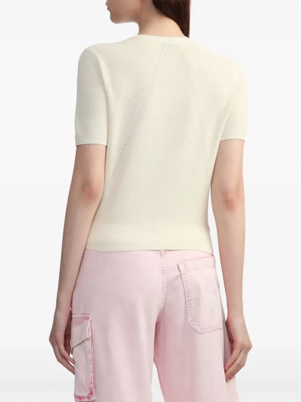 rag & bone 半袖ニットカーディガン - 画像4