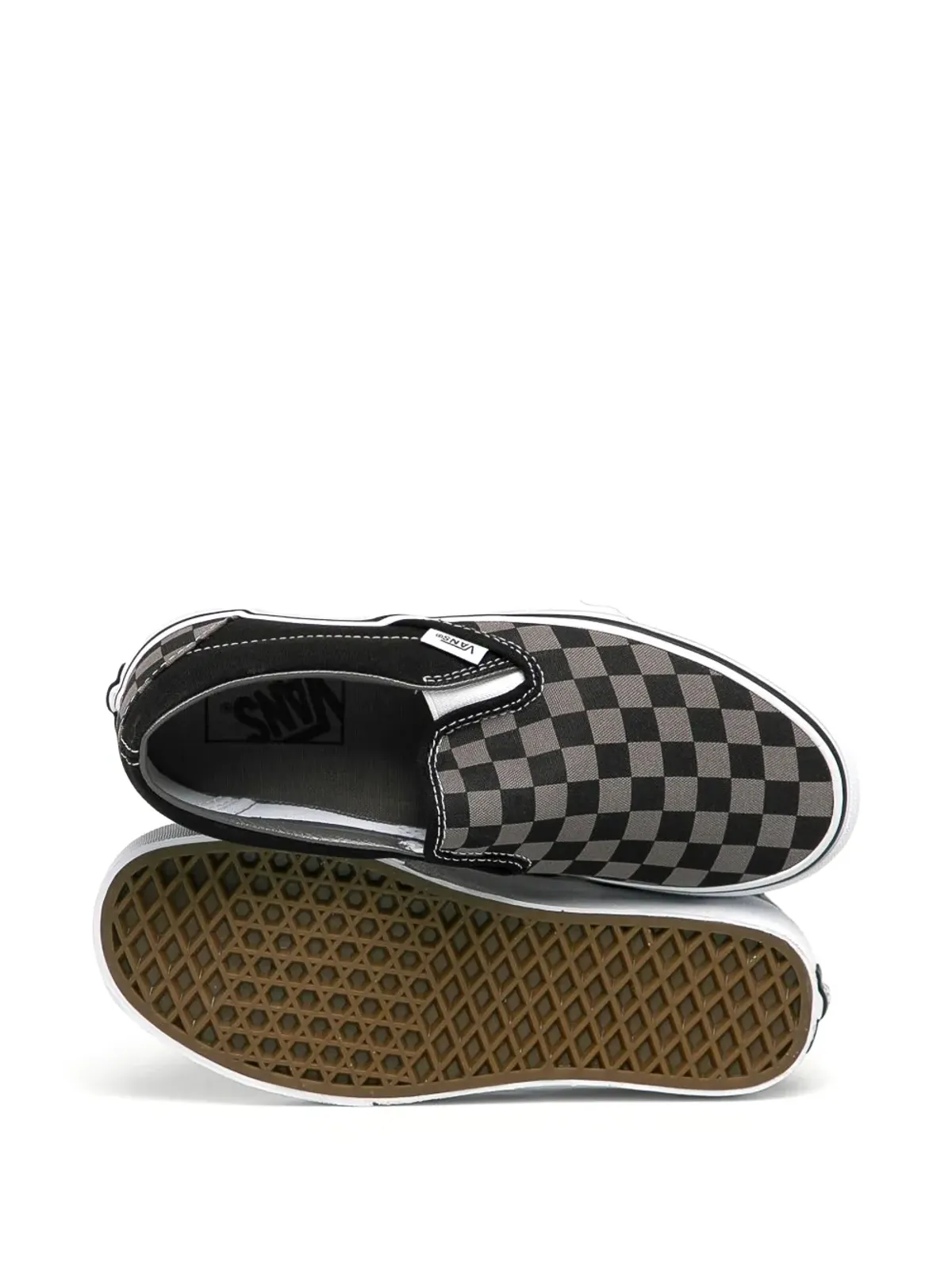 Vans チェック柄スリッポン スニーカー - 画像3