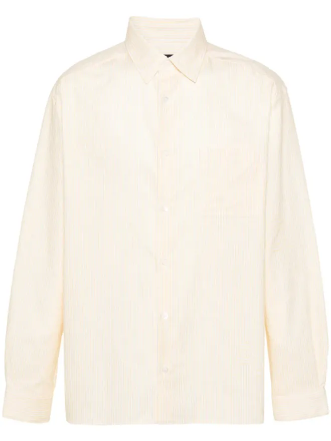 A.P.C. A.P.C. マロ ストライプシャツ - イエローの商品画像