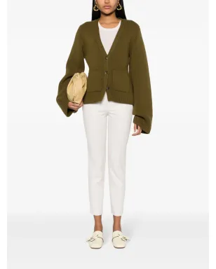 Brunello Cucinelli スリムフィット クロップド コットンパンツ - ベージュ - サムネイル2