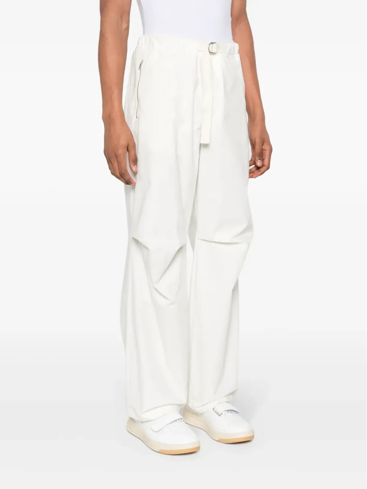 Jil Sander ストレートレッグパンツ - ホワイト - 画像3
