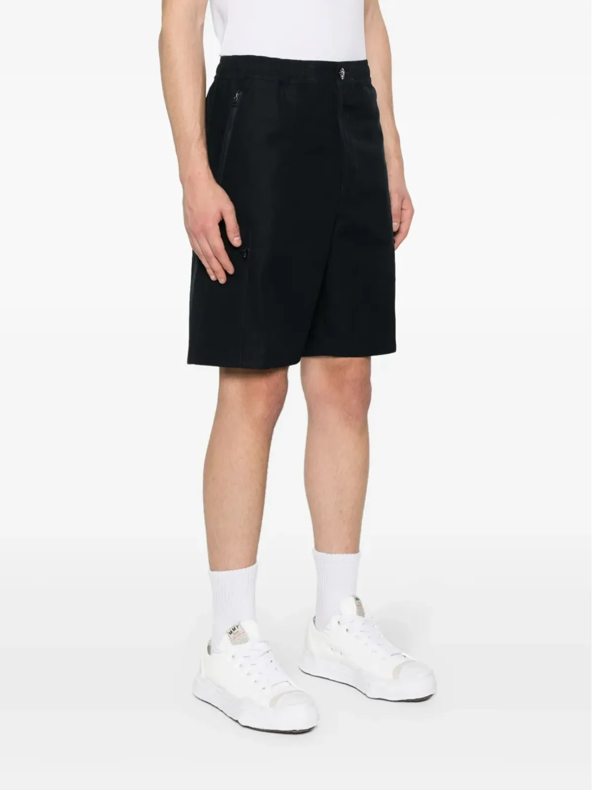 Stone Island コンパスモチーフ ショートパンツ - 画像3